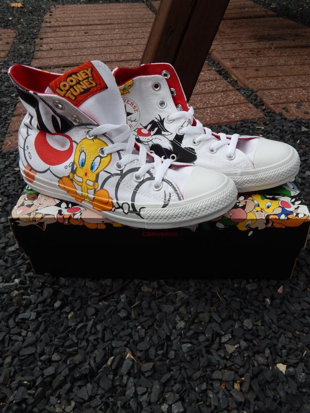 Converse Looney Tunes Chuck Taylor All Star Hi Sylvester & Tweety Women's 8 ****
